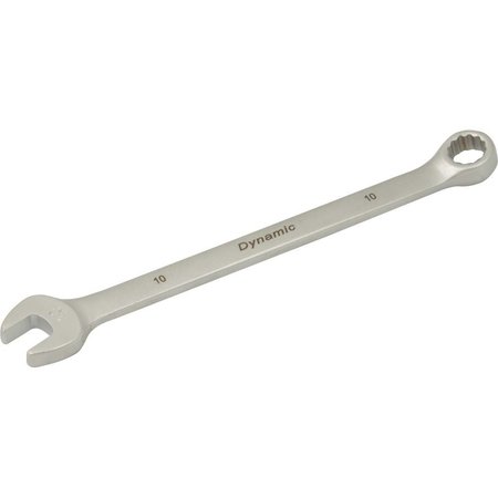 DYNAMIC Tools 10mm 12 Point Combination Wrench, Contractor Series, Satin D074410